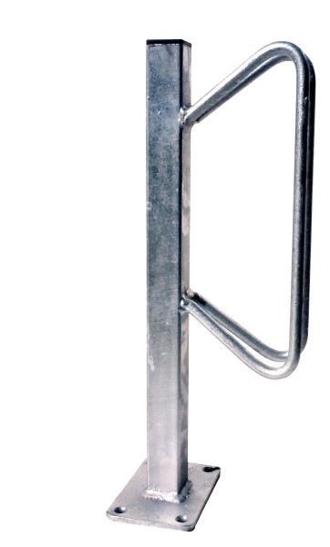 Fahrradständer, einseitige oder zweiseitige Nutzung, zum Aufschrauben, aus Stahl, feuerverzinkt