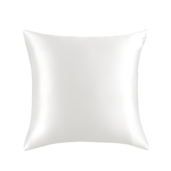 Luxus Bettwäsche, Weiß, 100% Maulbeerseide, mit Reißverschluss bzw. Knopfleiste