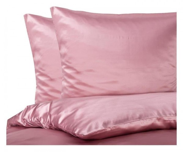 Luxus Bettwäsche, 100% Maulbeerseide, Rosé, in 11 verschiedenen Größen