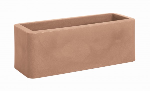 wonido Blumentopf / Pflanztopf, B50,3 x T20 x H18,2, 11 l Inhalt, oval, für Innen und Außen, aus hochwertigem Polyethylen, matt