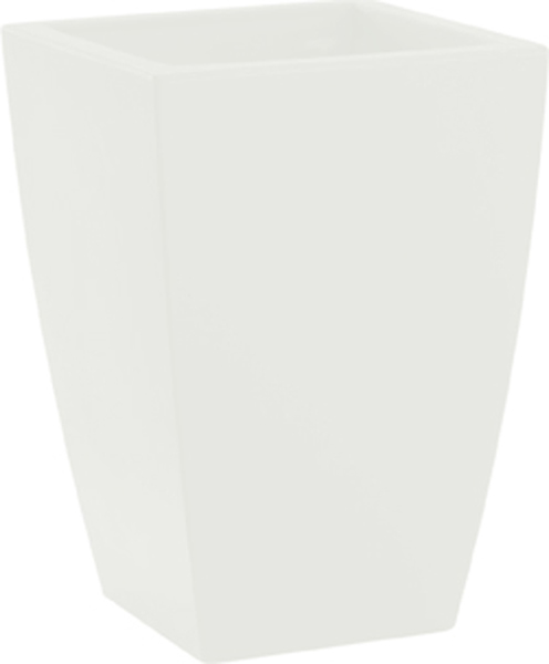 wonido Blumentopf / Pflanztopf, Logos, 40 x 40 x 57 cm, matt, 22 l Inhalt, für Innen und Außen, aus hochwertigem Polyethylen, in 3 Farben