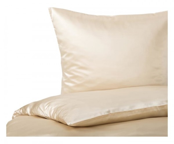 Luxus Bettwäsche, 100% Maulbeerseide, Champagner, in 10 verschiedenen Größen